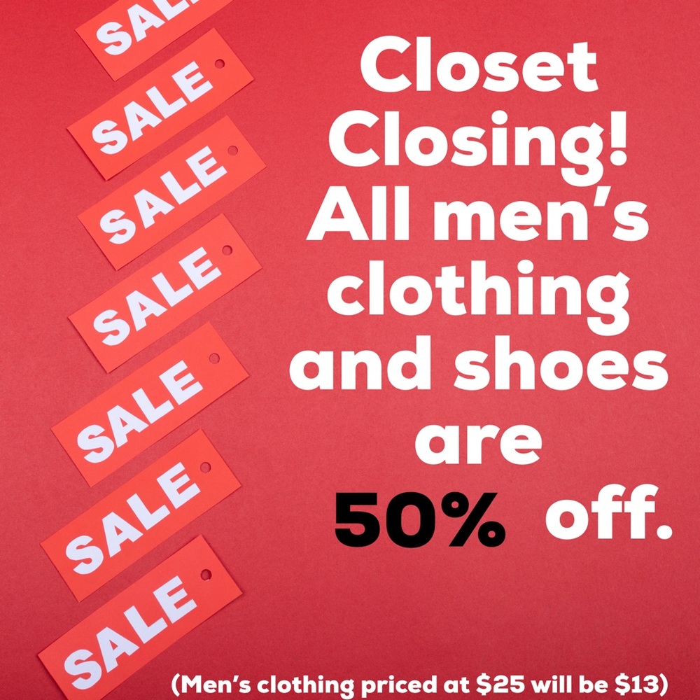 Closet Closing!